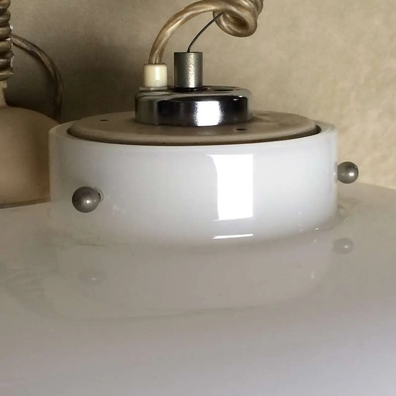 Sospensione EBE in vetro di Murano di Renato Toso per Leucos, anni '70 6