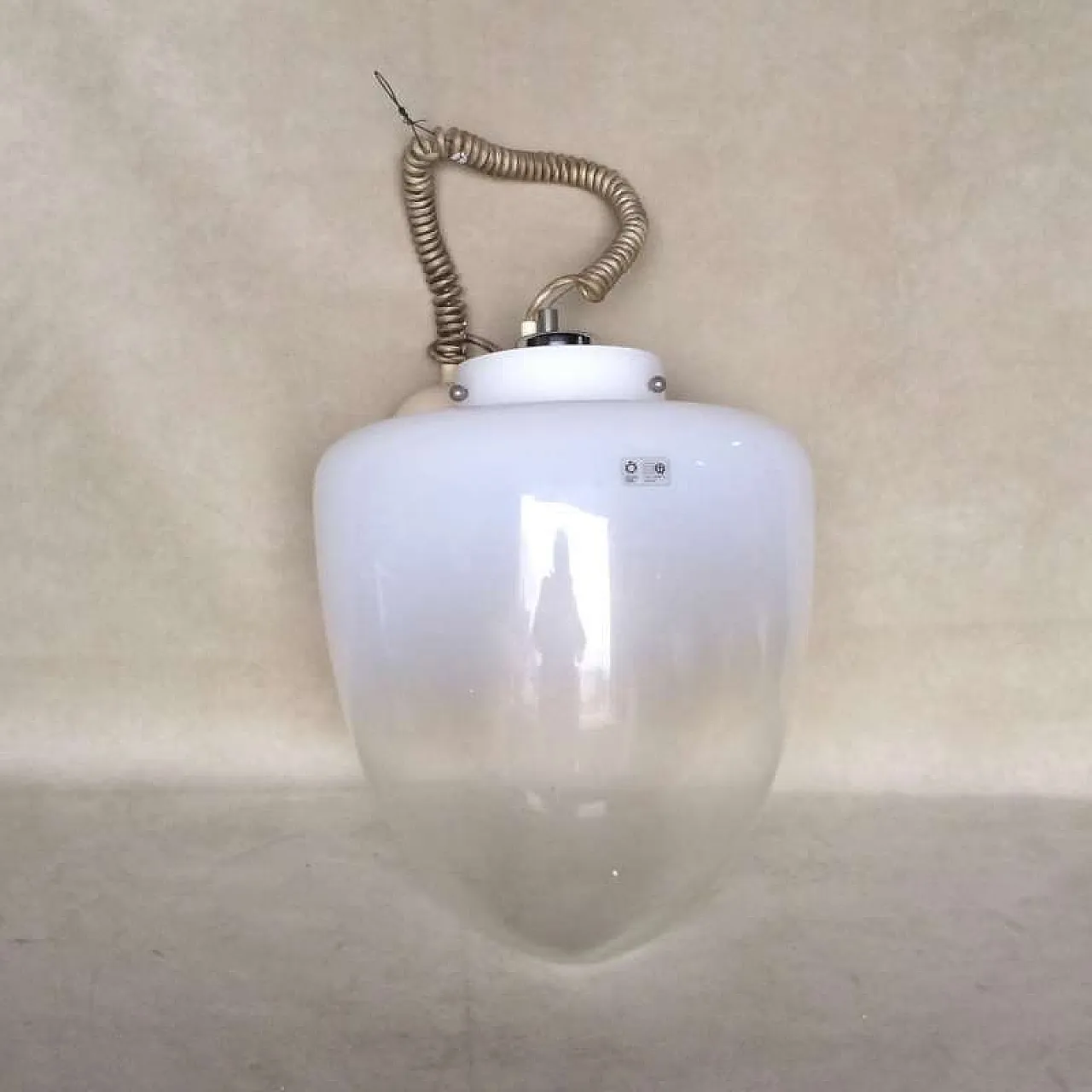 Sospensione EBE in vetro di Murano di Renato Toso per Leucos, anni '70 9