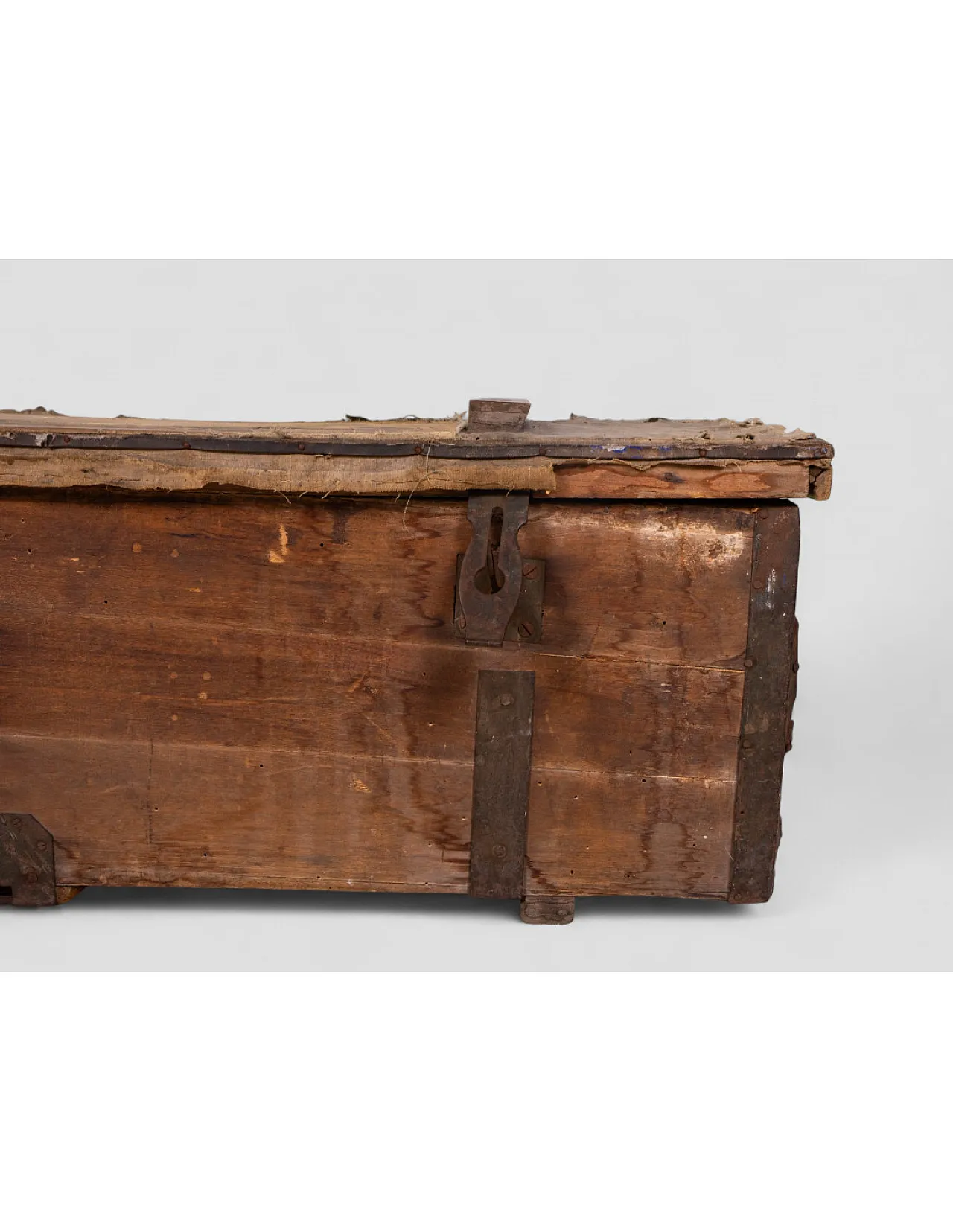 Baule da viaggio in legno e ferro, '900 7