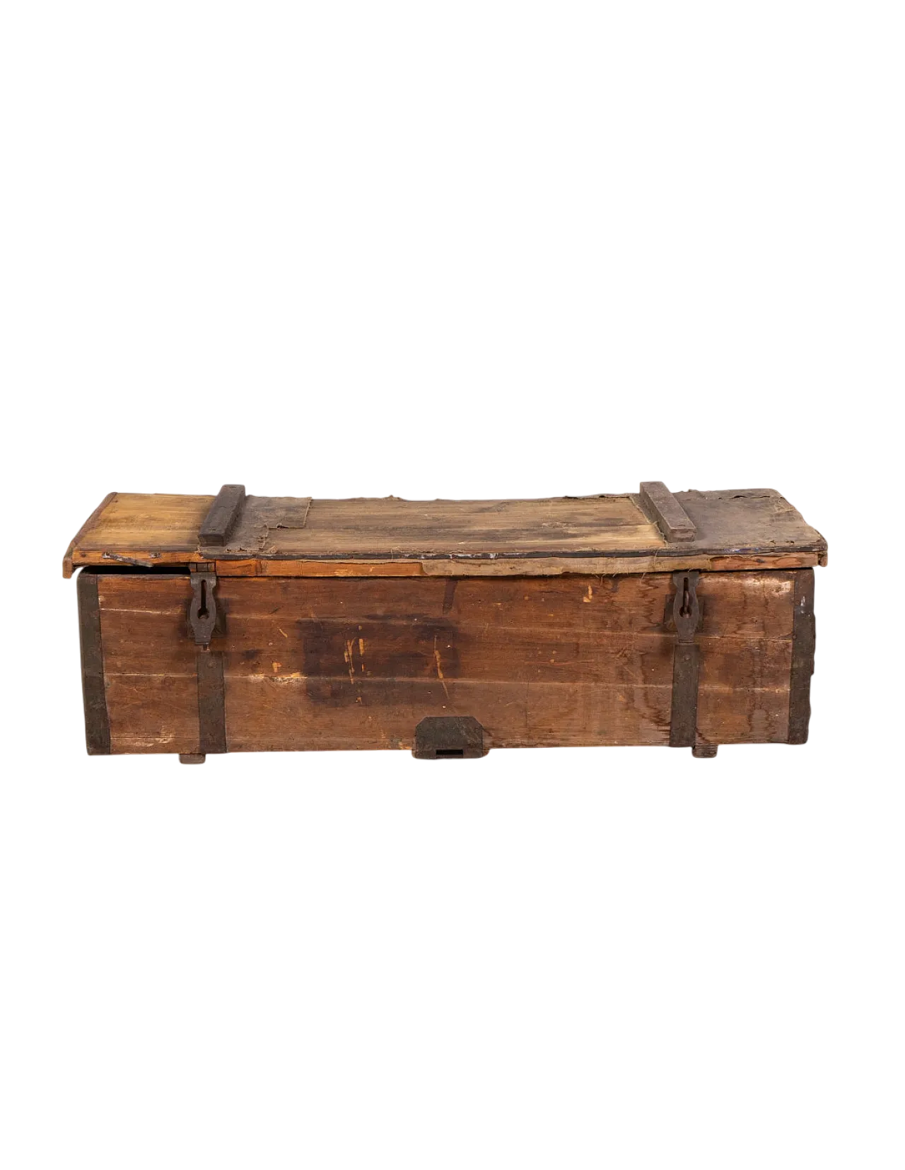 Baule da viaggio in legno e ferro, '900 11