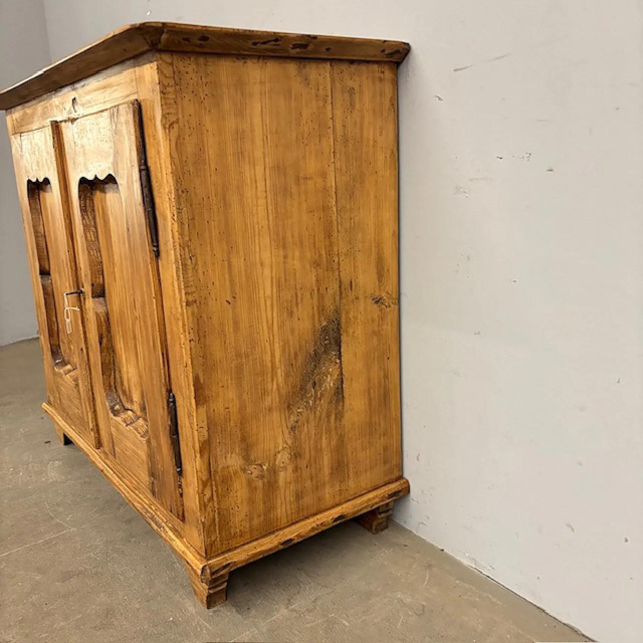 Credenza abete legno chiaro, fine '800 3