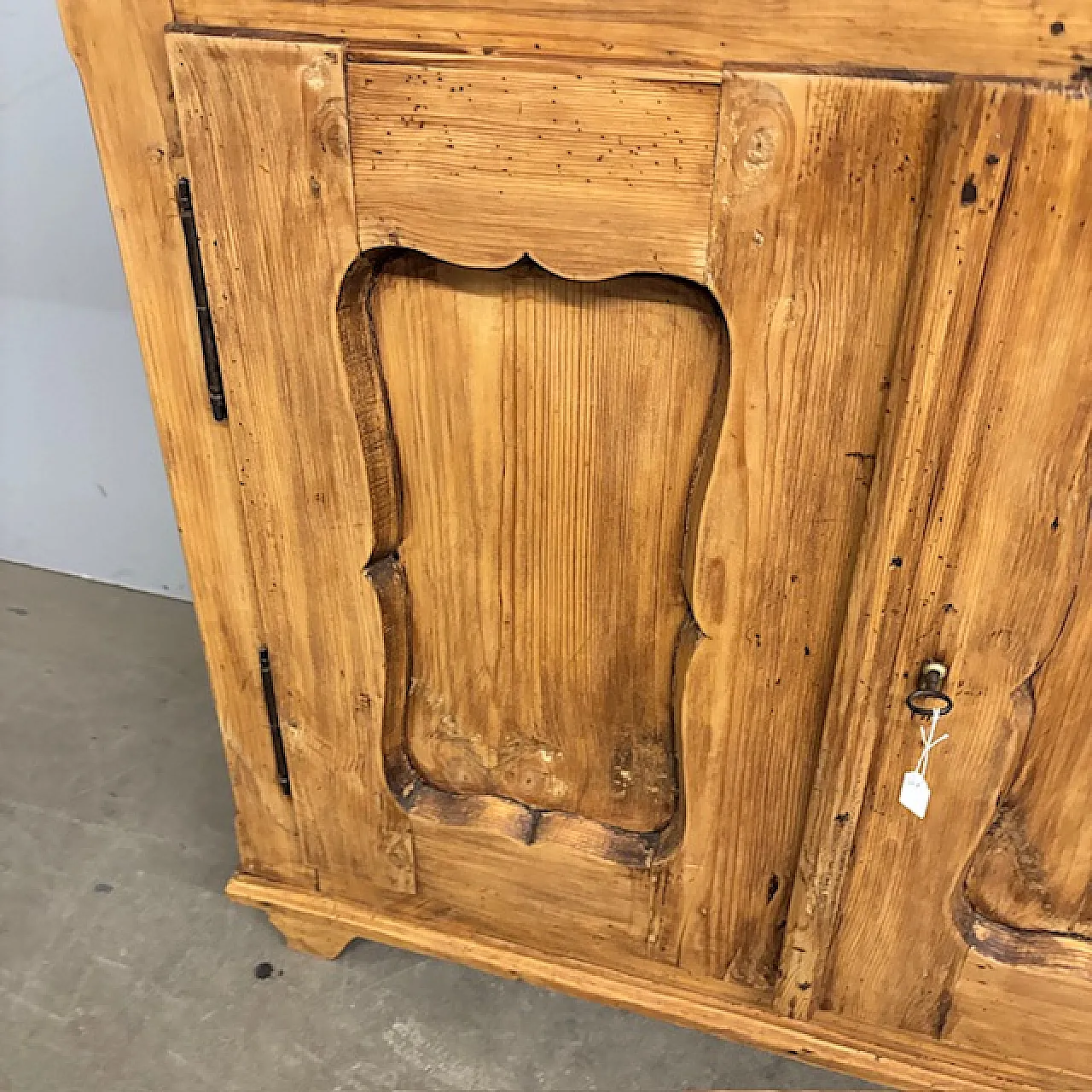 Credenza abete legno chiaro, fine '800 5