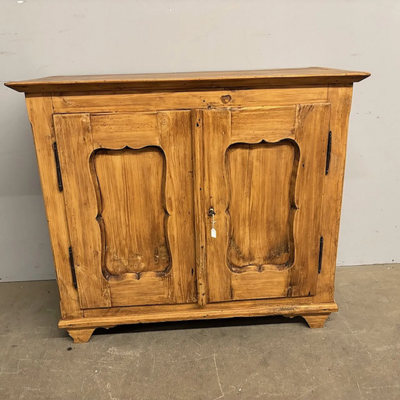 Credenza abete legno chiaro, fine '800 6