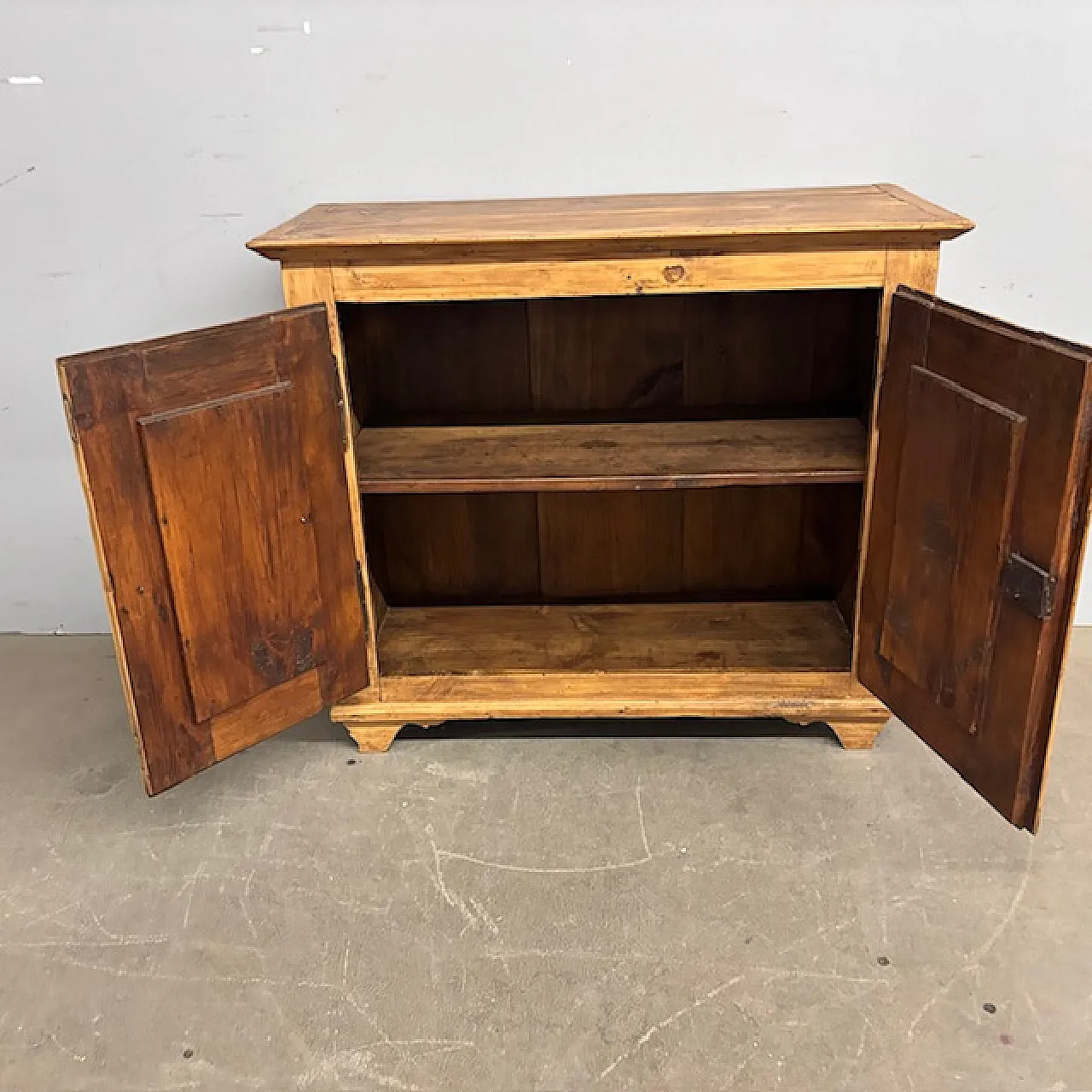 Credenza abete legno chiaro, fine '800 8