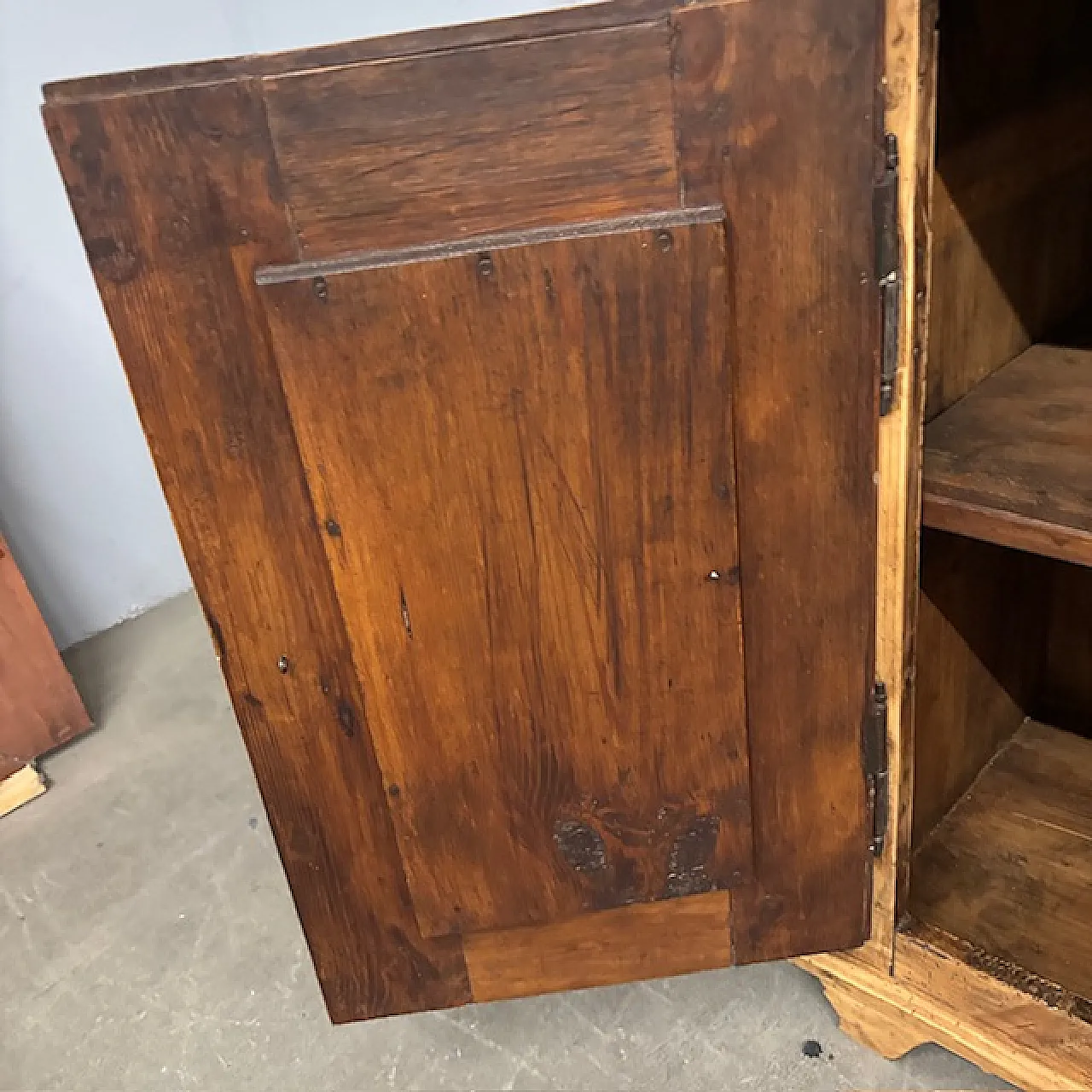 Credenza abete legno chiaro, fine '800 11