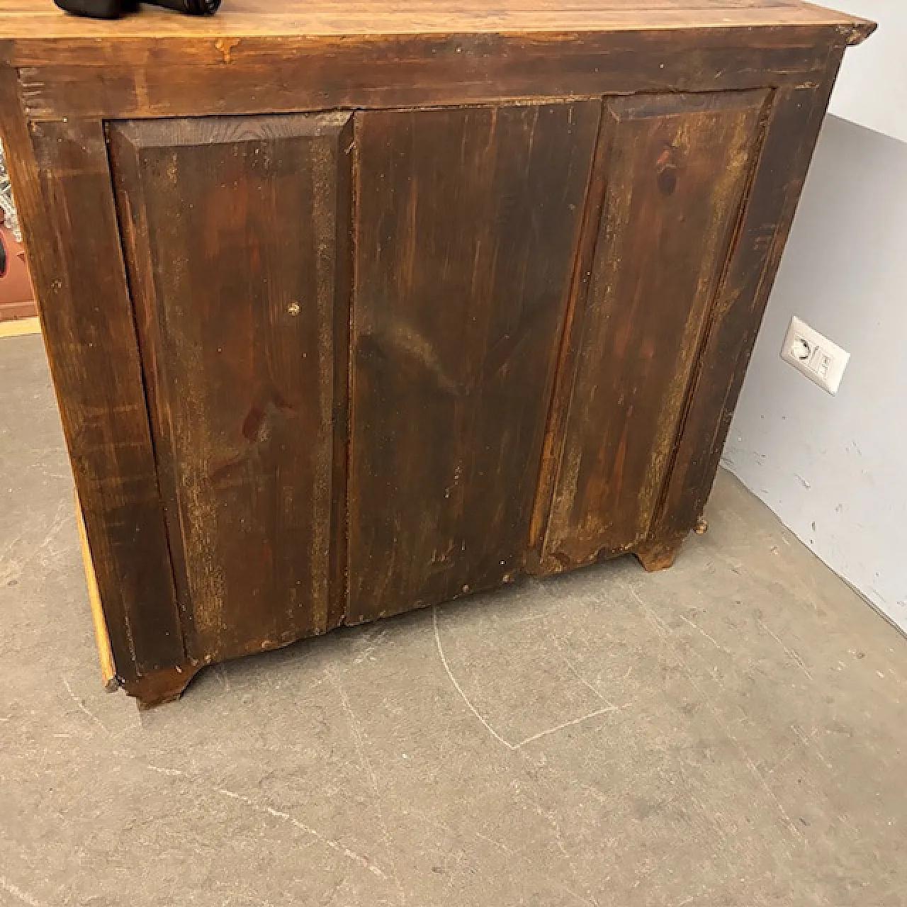 Credenza abete legno chiaro, fine '800 12