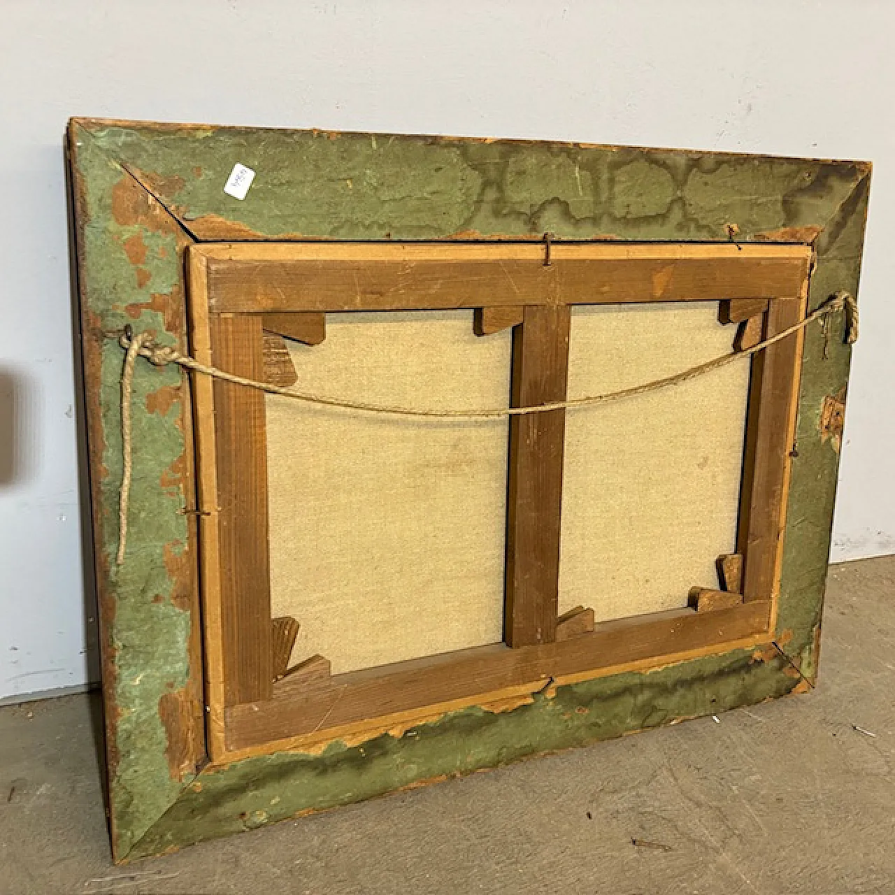 Flemish oil painting on canvas early 19th century 2