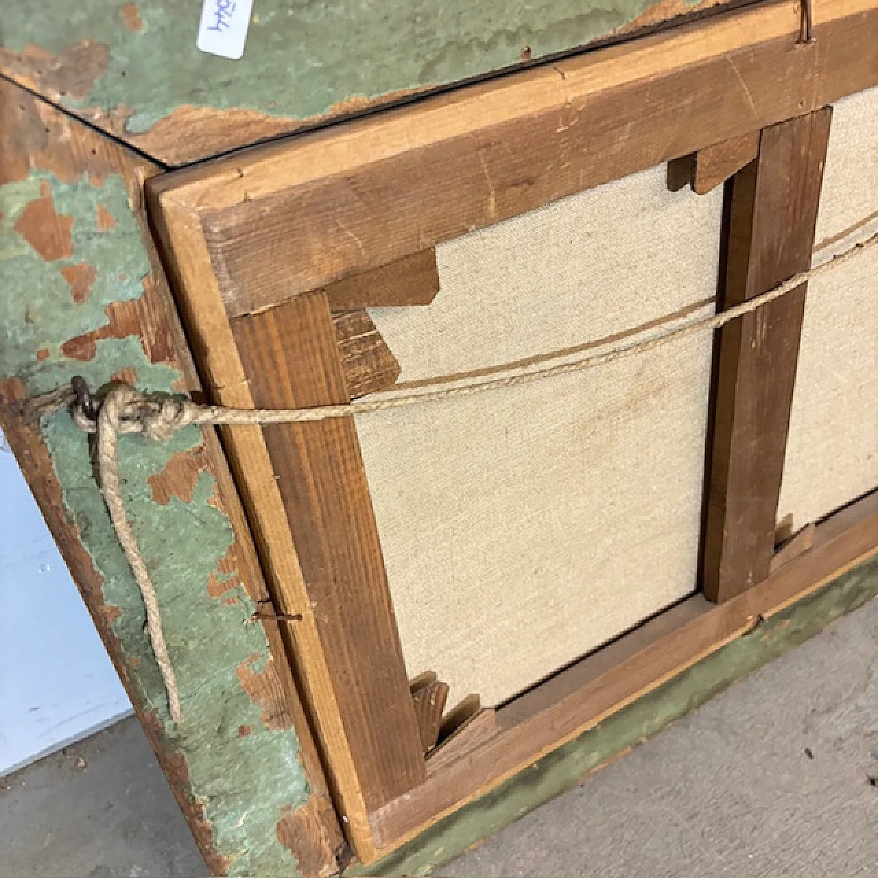 Flemish oil painting on canvas early 19th century 3