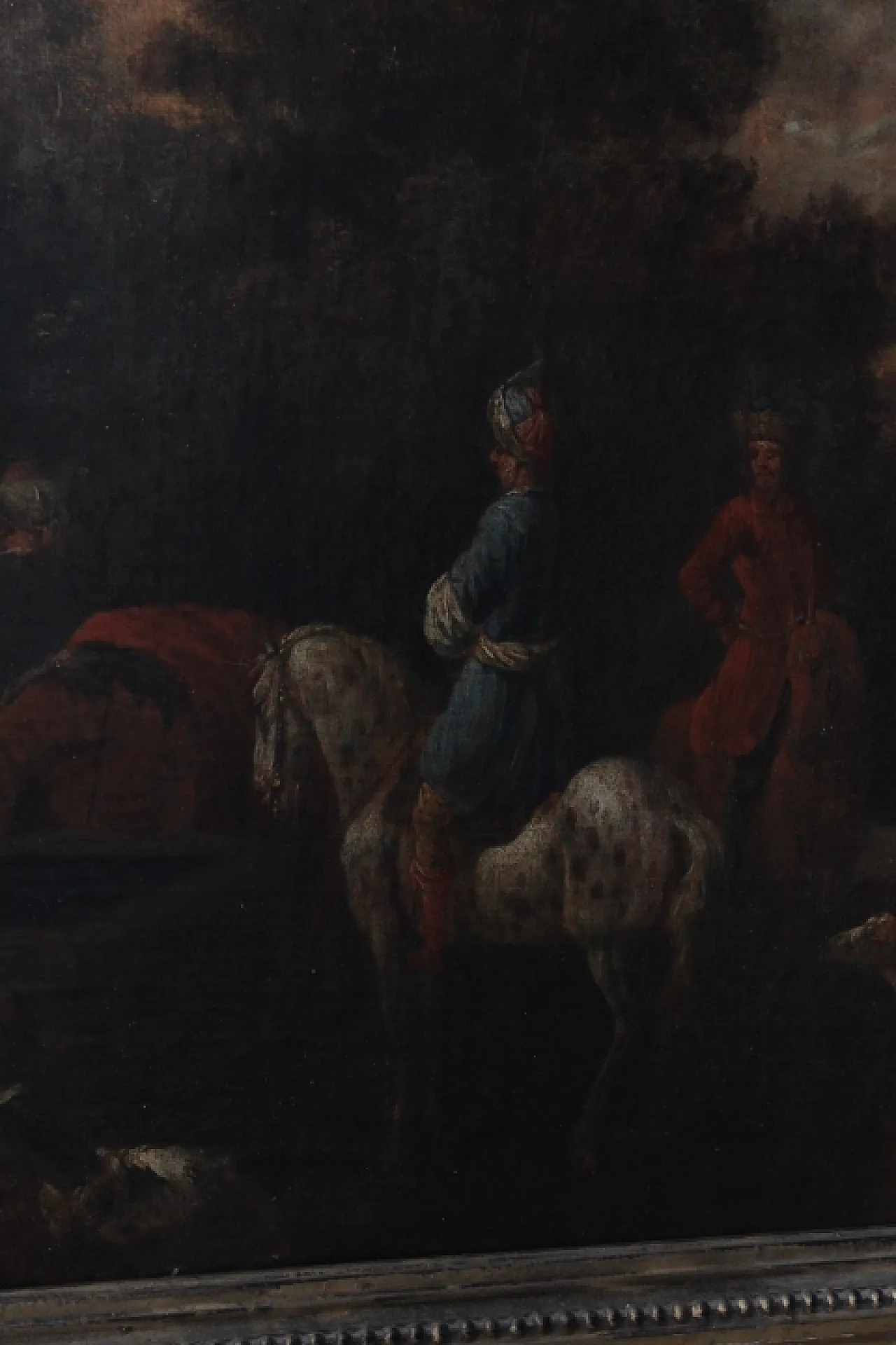 Flemish oil painting on canvas early 19th century 4