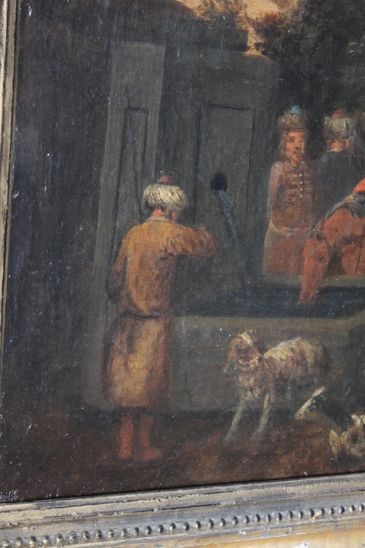 Flemish oil painting on canvas early 19th century 6