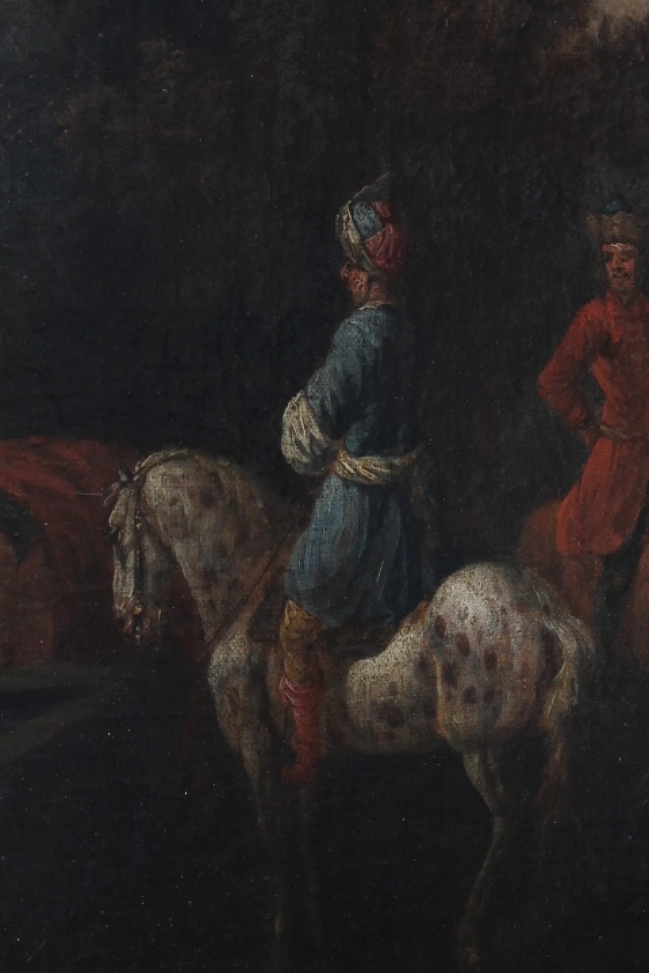 Flemish oil painting on canvas early 19th century 11