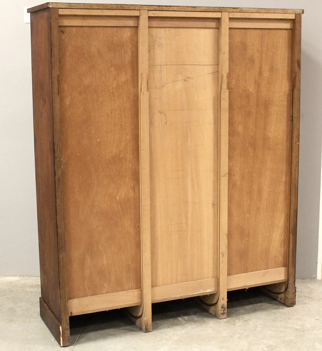 Filing cabinet with oak archive filing shutter, early 1900s 11