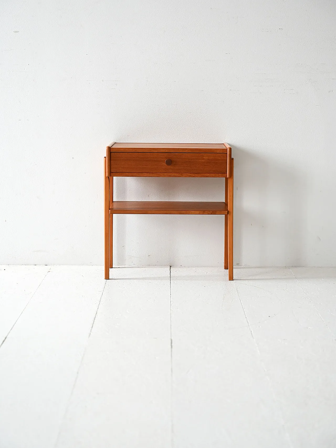 Scandinavian teak bedside table from the 50s/60s 2