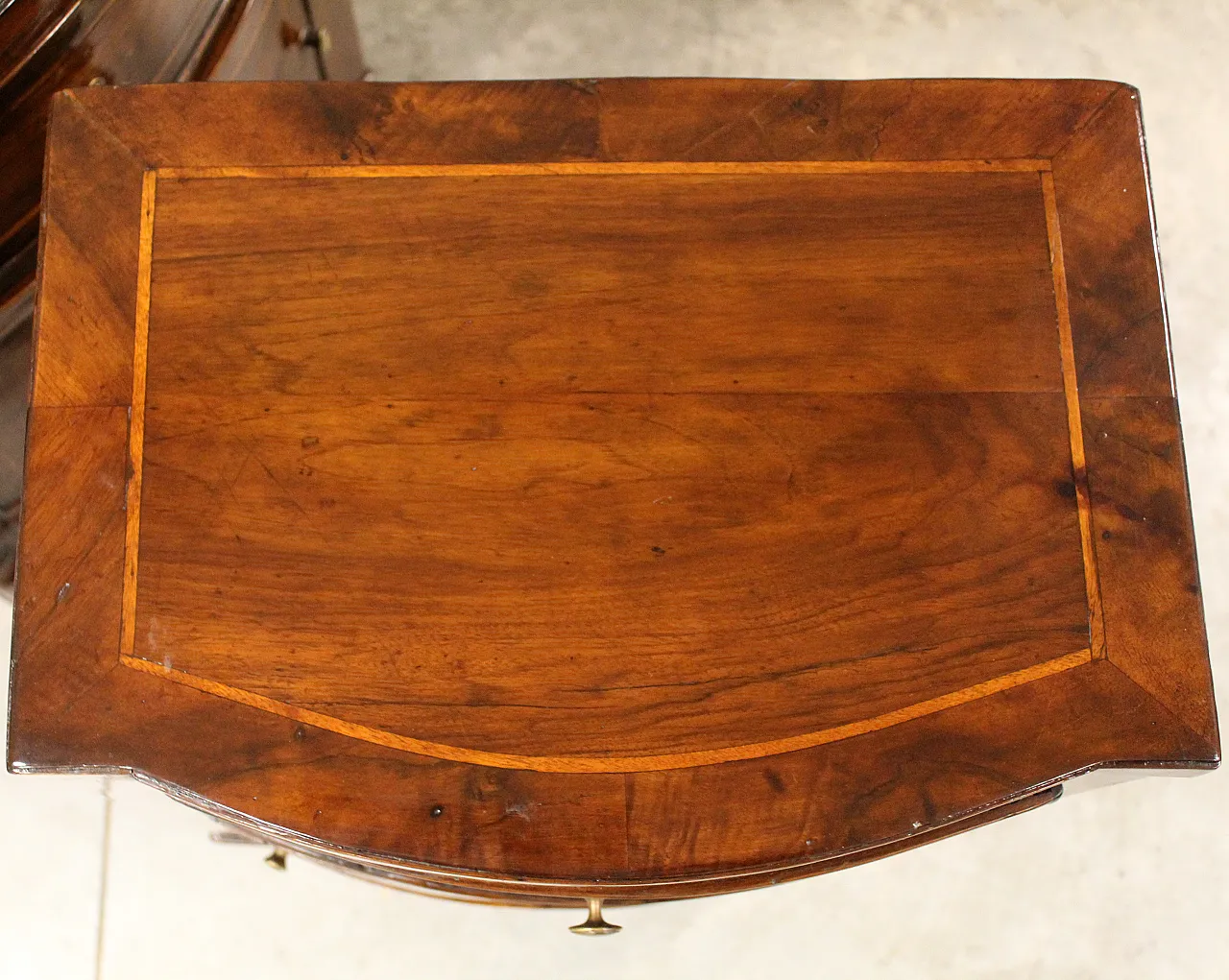 Coppia comodini Luigi XVI in noce '700 Italia 10