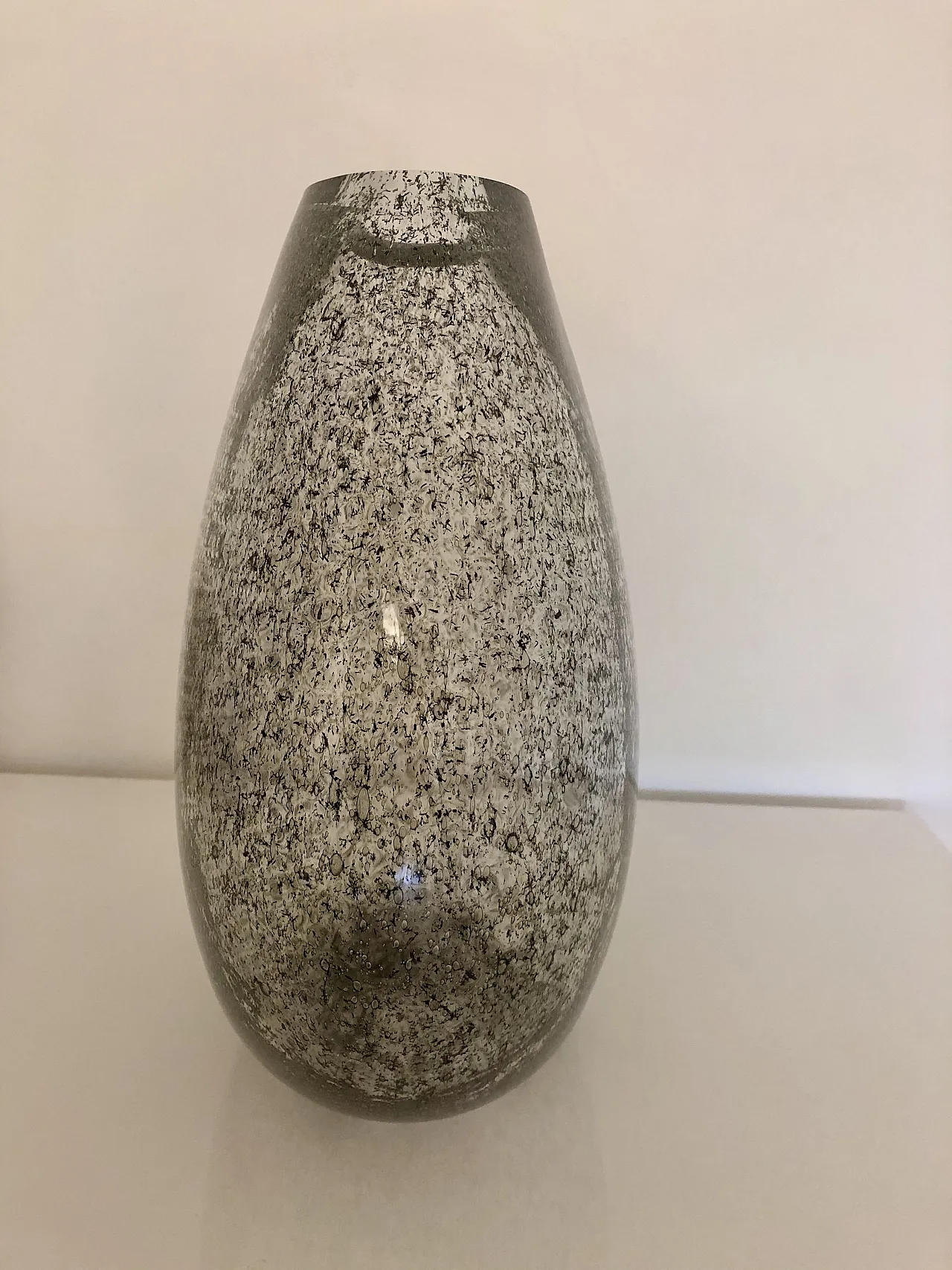 Vaso in vetro di Murano con filamenti organici di Paolo Crepax, 2000 4