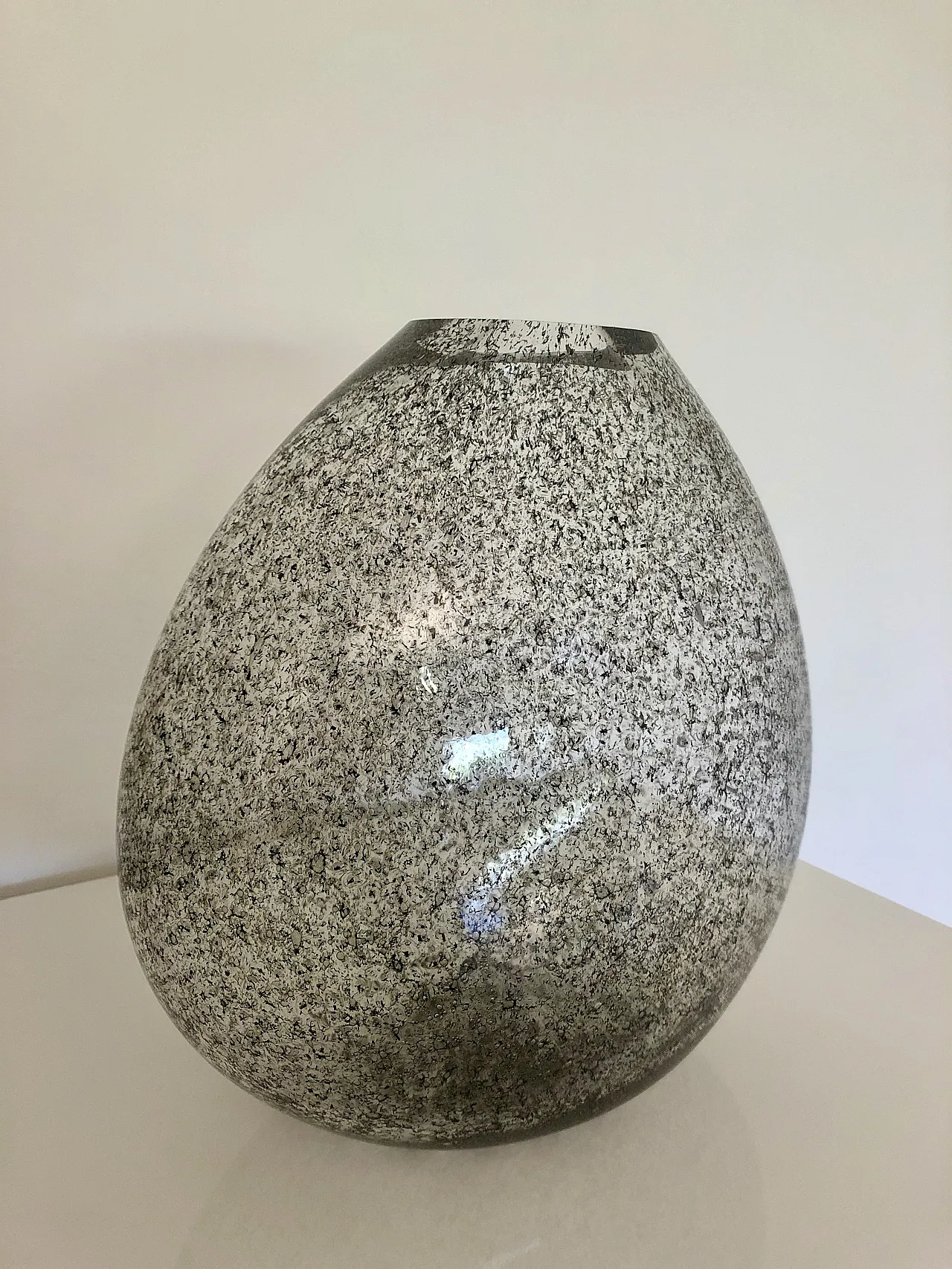 Vaso in vetro di Murano con filamenti organici di Paolo Crepax, 2000 5