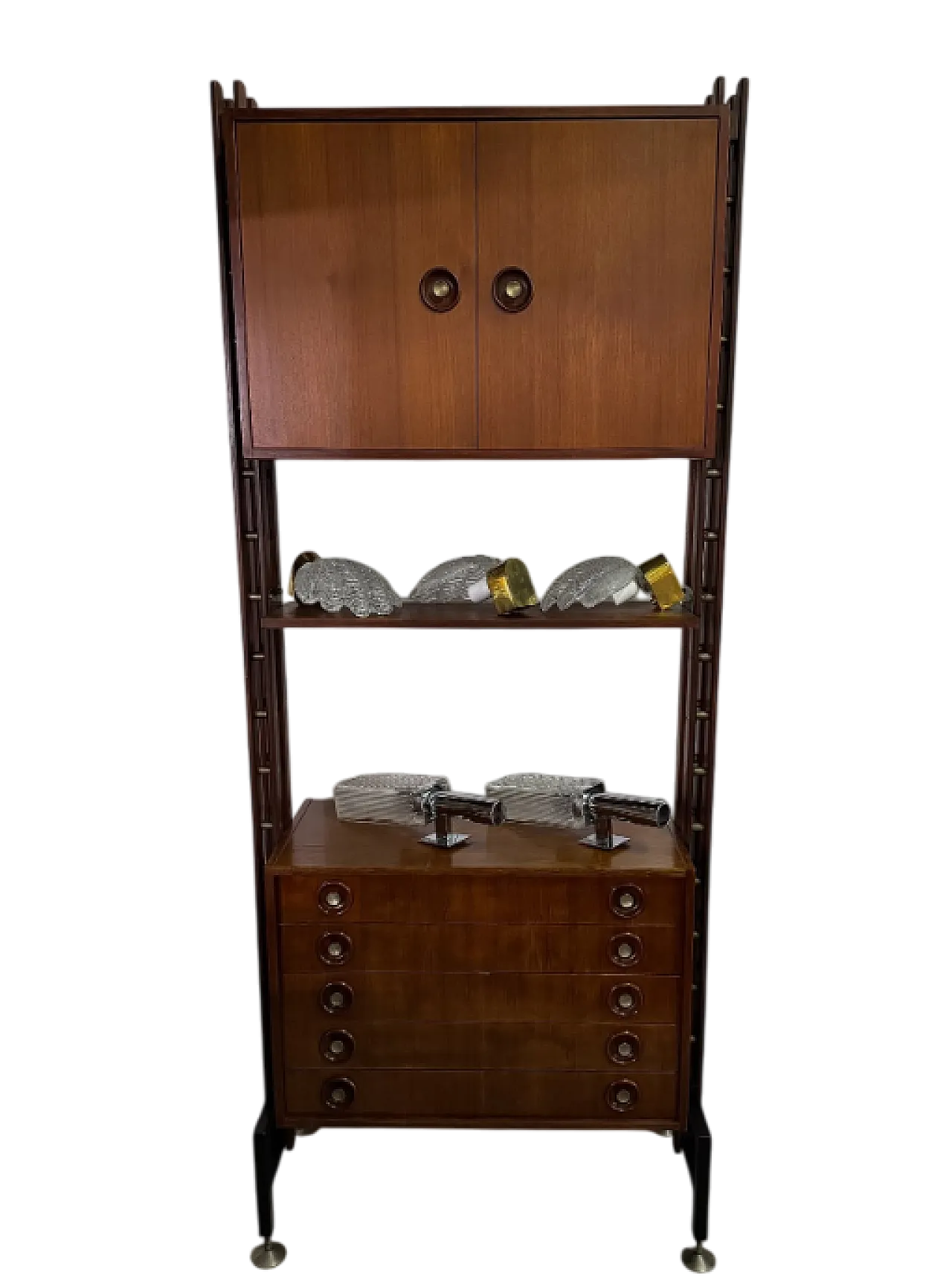 Self-supporting modular bookcase, 1950s 9