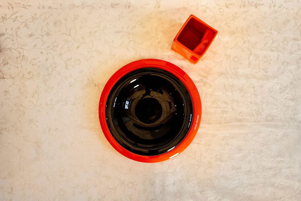 Piatti, bicchieri e caraffa per 6 persone Space Age, anni '70 4