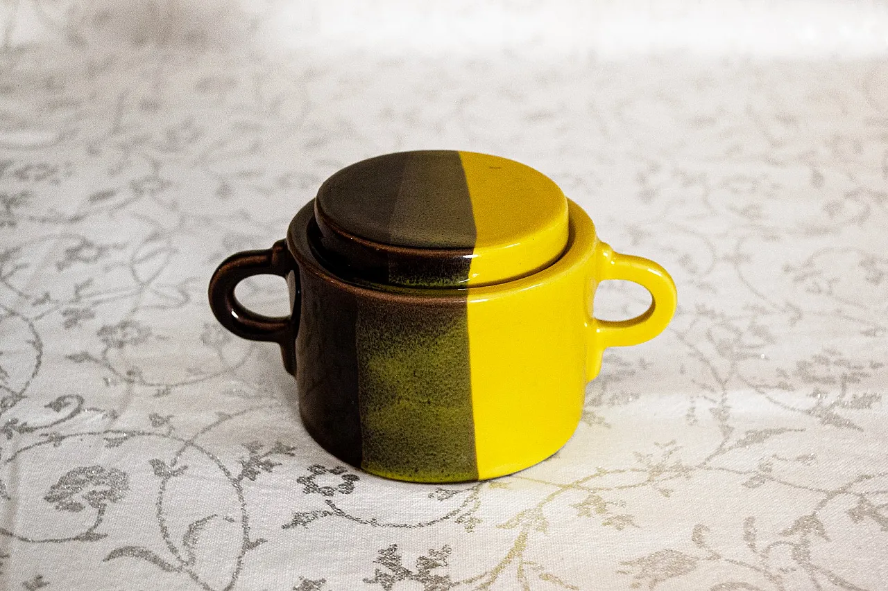 Set da caffè in ceramica di SIC Ceramiche Artistiche, anni '70 4