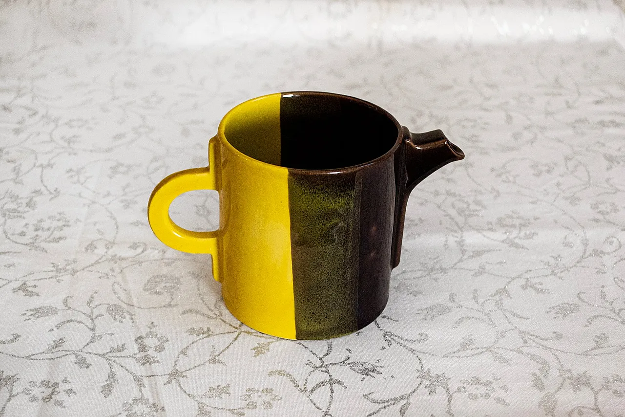Set da caffè in ceramica di SIC Ceramiche Artistiche, anni '70 5