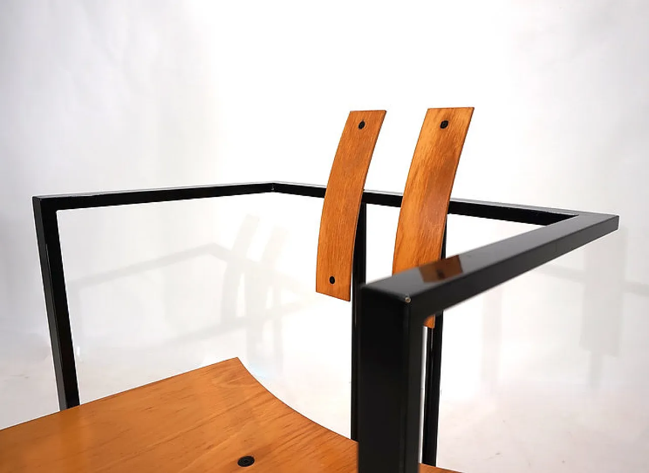 KFF Trix Memphis chair by Karl Friedrich Förster, 1980s 5