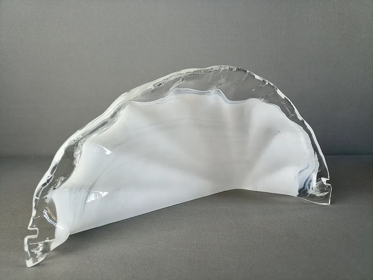 Coppia di applique a conchiglia in vetro di Murano La Murrina, anni 90 6