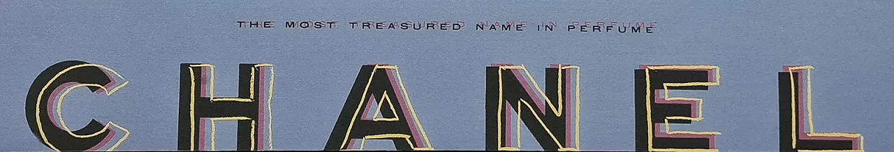 Chanel No.5 di Andy Warhol, lithografia, '900 5