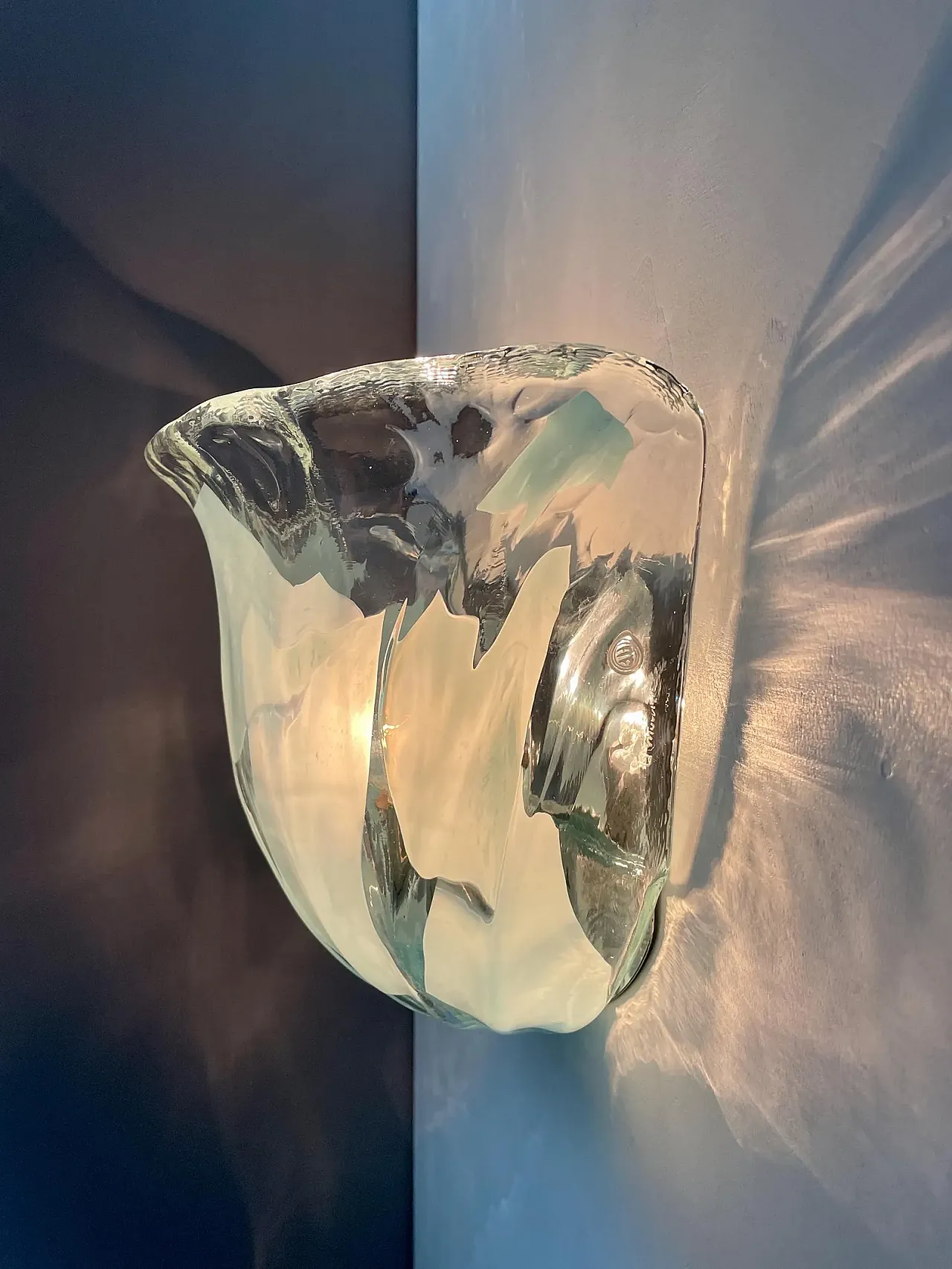 La Murrina Murano glass wall light, 1980s 6