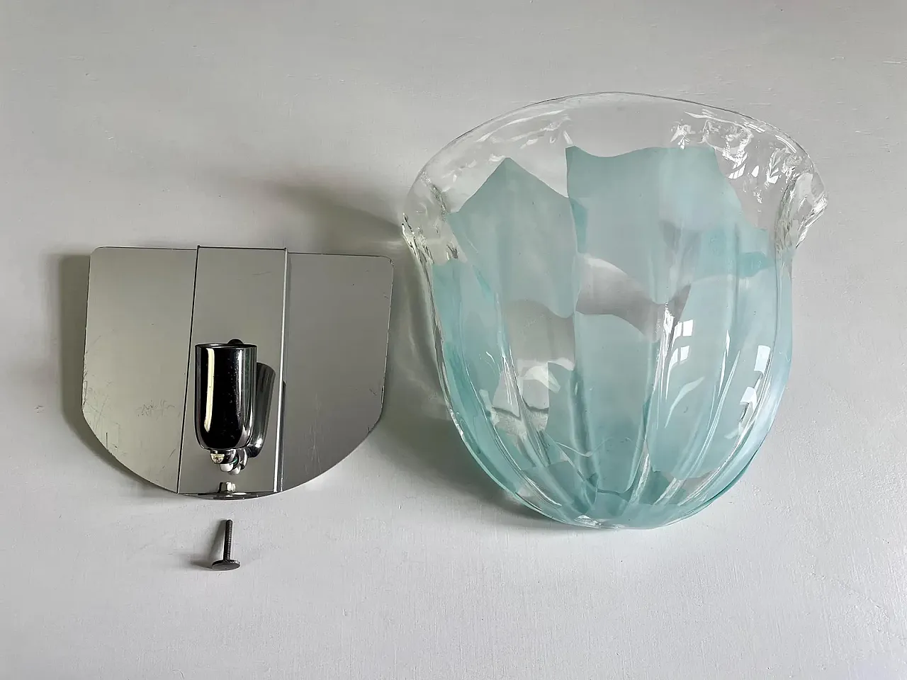 La Murrina Murano glass wall light, 1980s 10