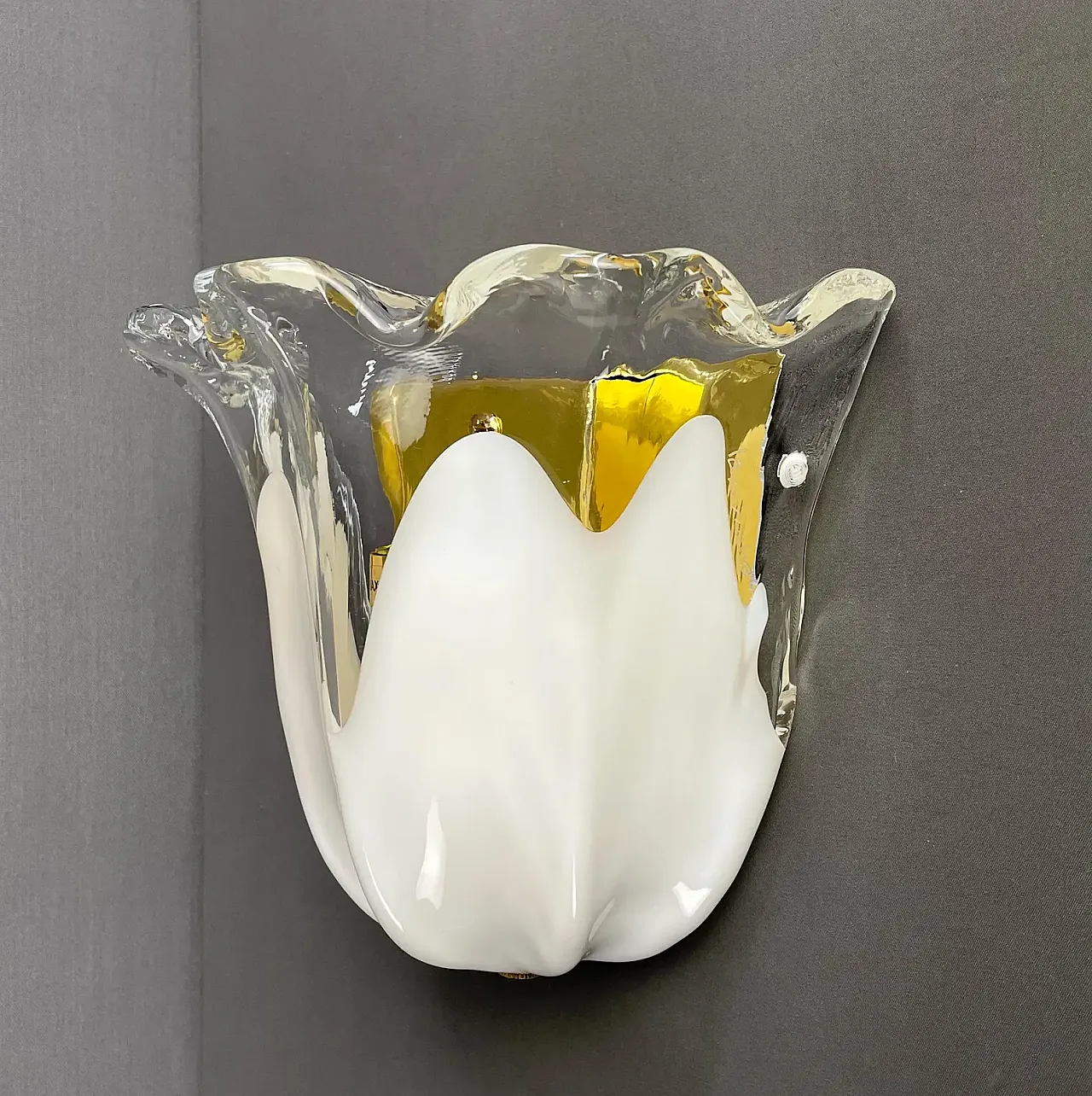 La Murrina Murano glass wall light, 1990s 2