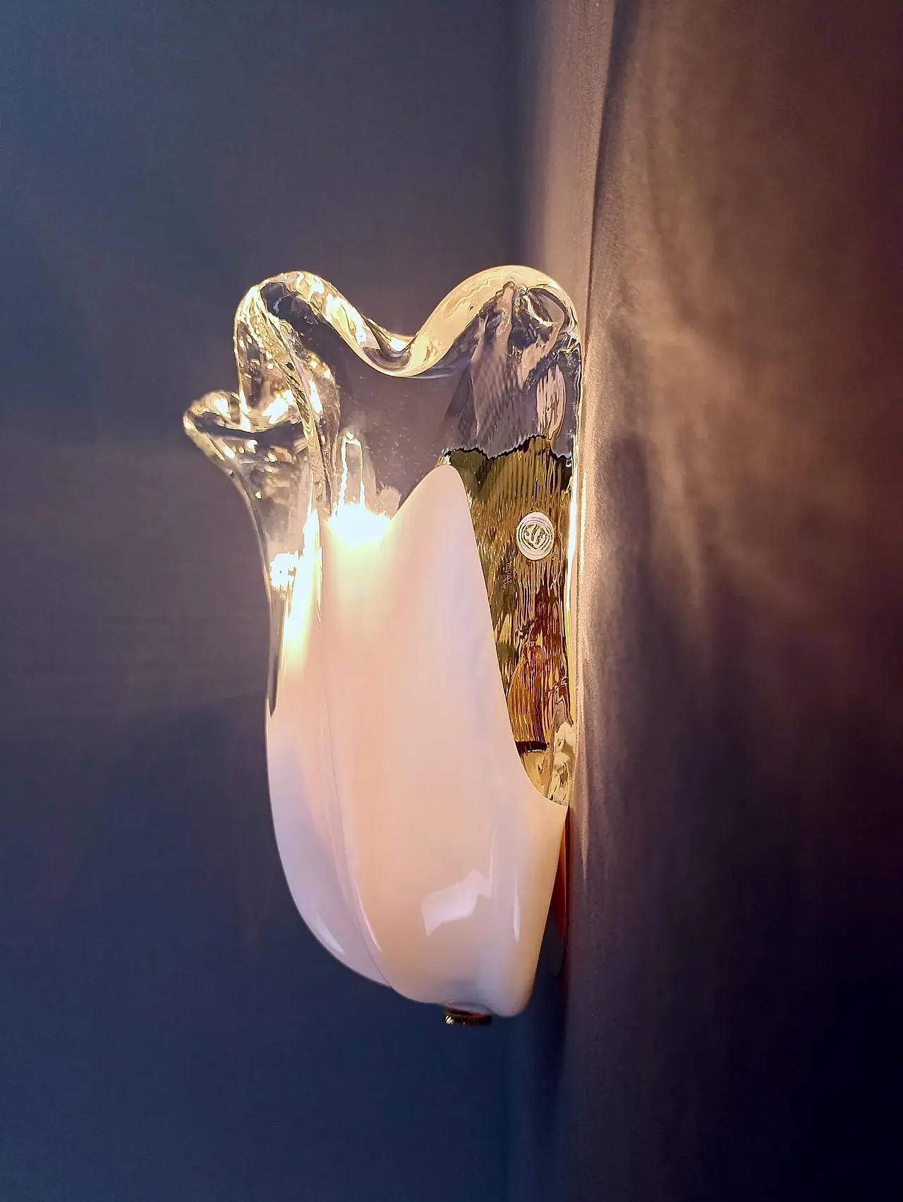 La Murrina Murano glass wall light, 1990s 6