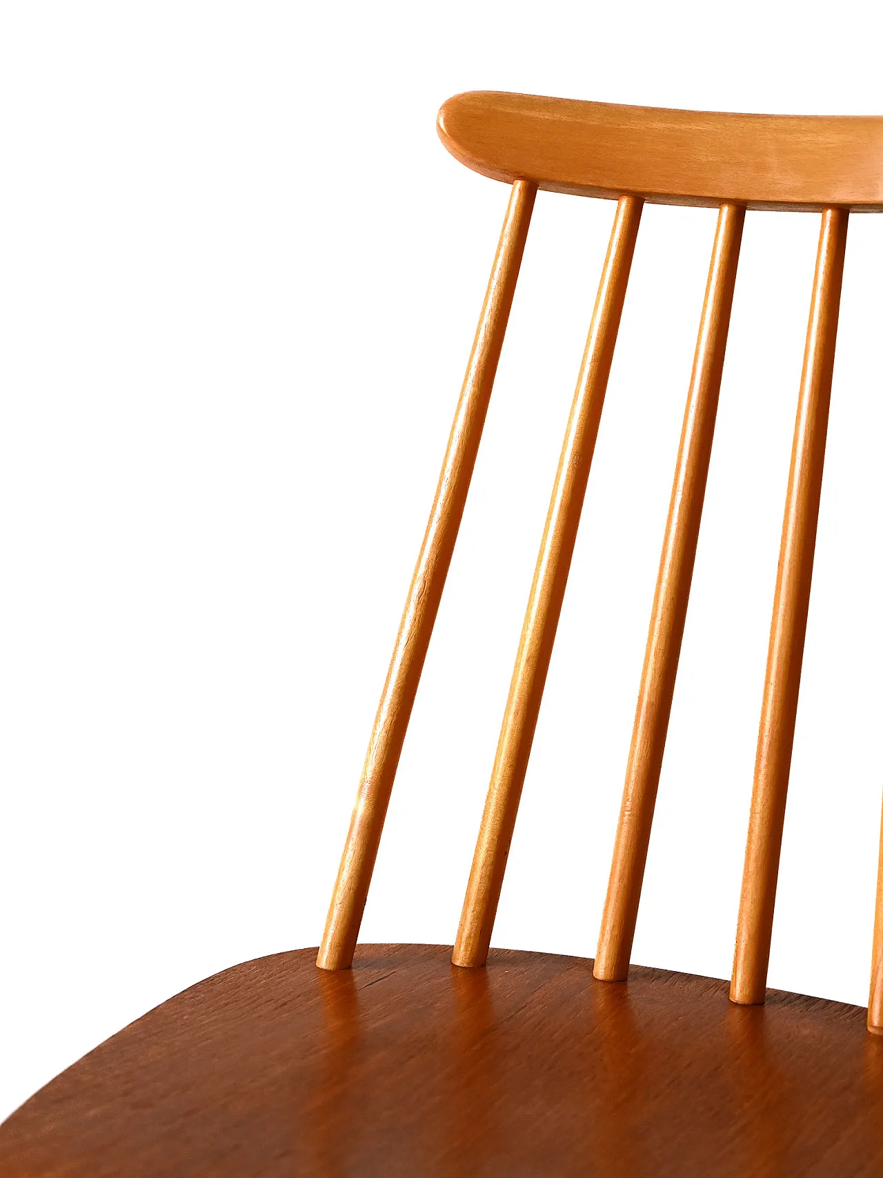 Set of 4 Scandinavian Fanett chairs by Ilmari Tapiovaara 8