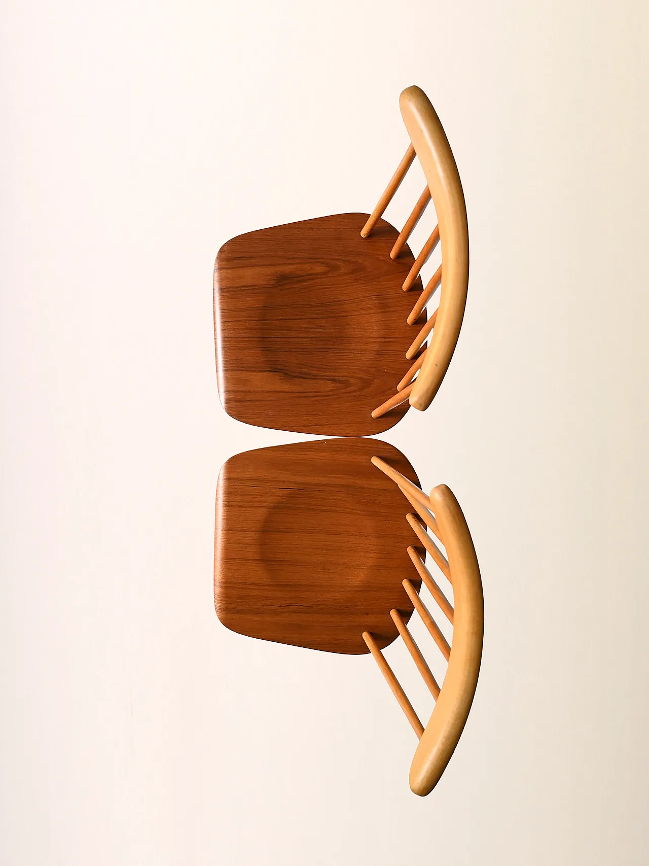 Pair of Scandinavian Fanett chairs by Ilmari Tapiovaara 9