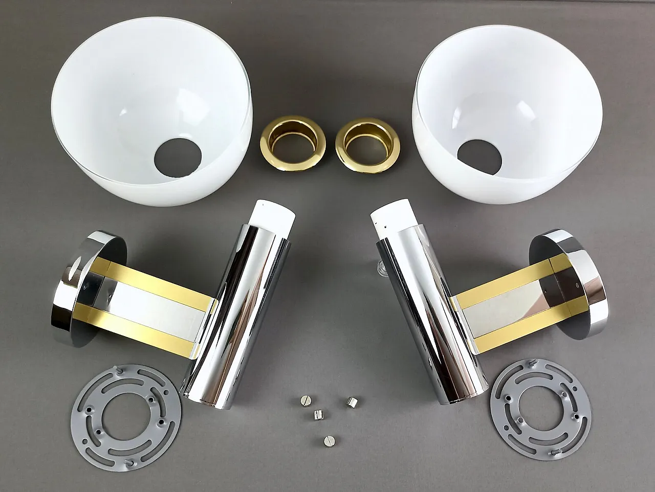 Pair of appliques by Gaetano Sciolari, 1970s 7