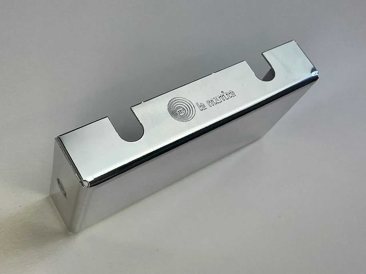 Pair of La Murrina wall lights in Murano glass and steel, 1990s 10