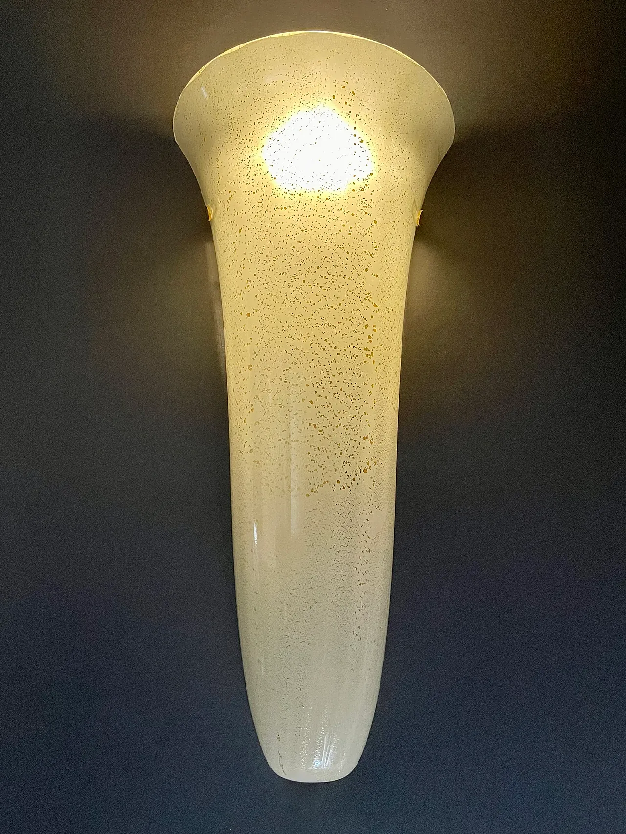 Single wall lamp in artistic Murano glass by Vistosi, 1990s 9