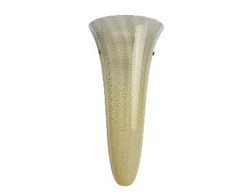 Applique singola in vetro di Murano artistico di Vistosi, anni '90