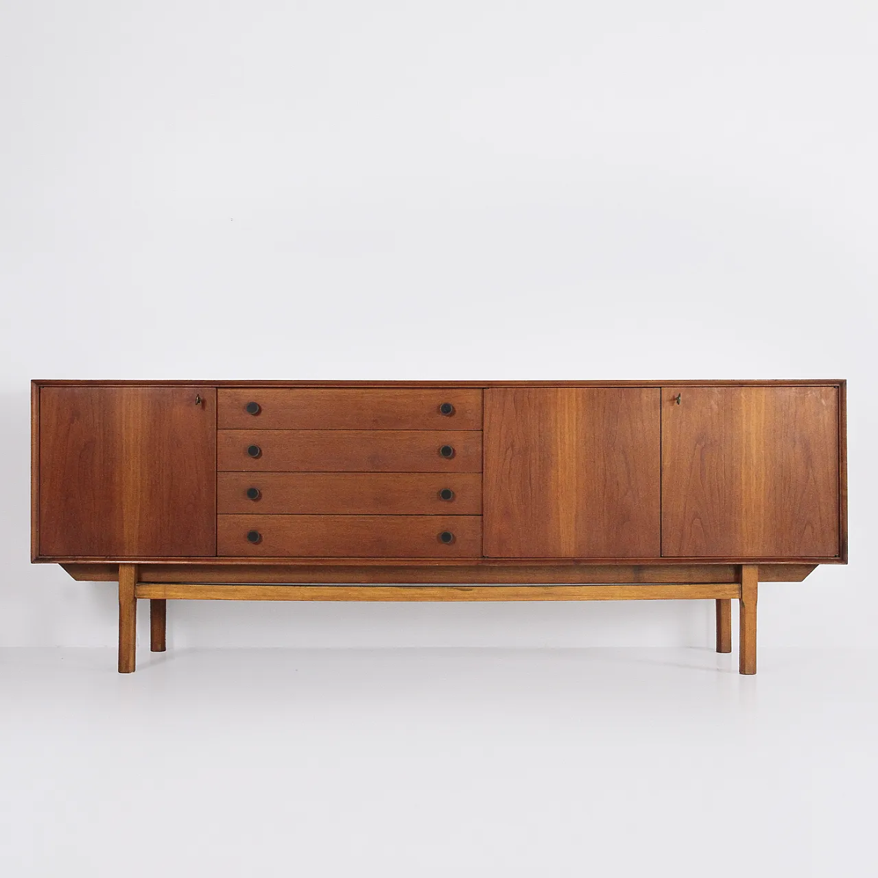 Credenza in teak, anni '60 1