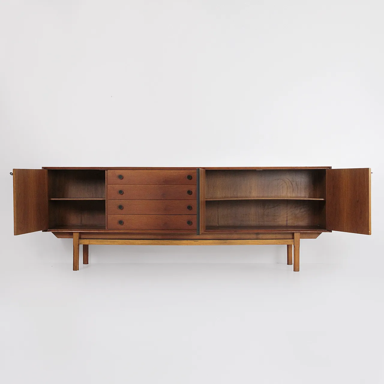 Credenza in teak, anni '60 2