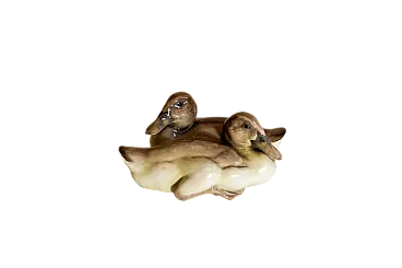 Statuetta nr. 1547 Ducks di Theodor Kärner per Rosenthal, anni '20