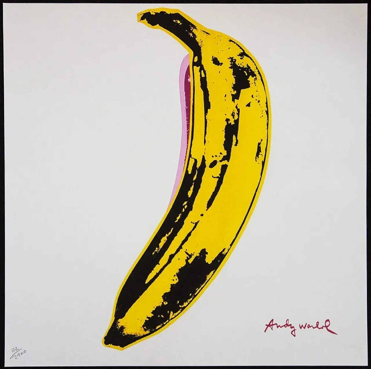 Banana by Andy Warhol, lithograph, 20th century 1