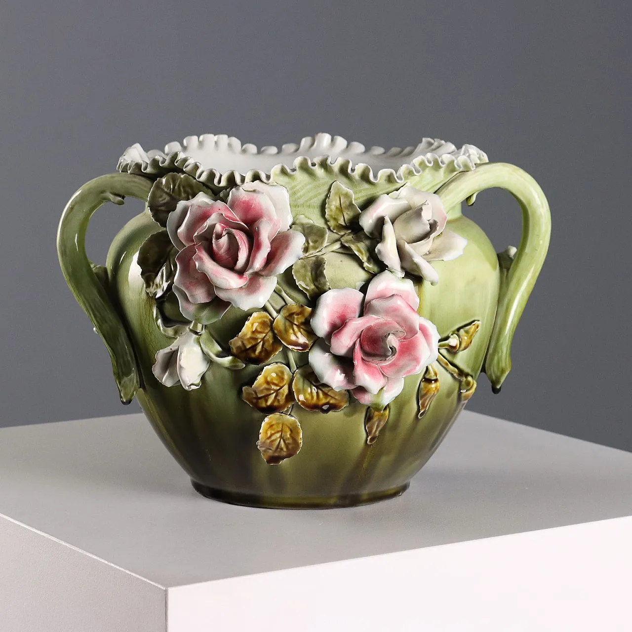Cache pot in ceramica, '900 1