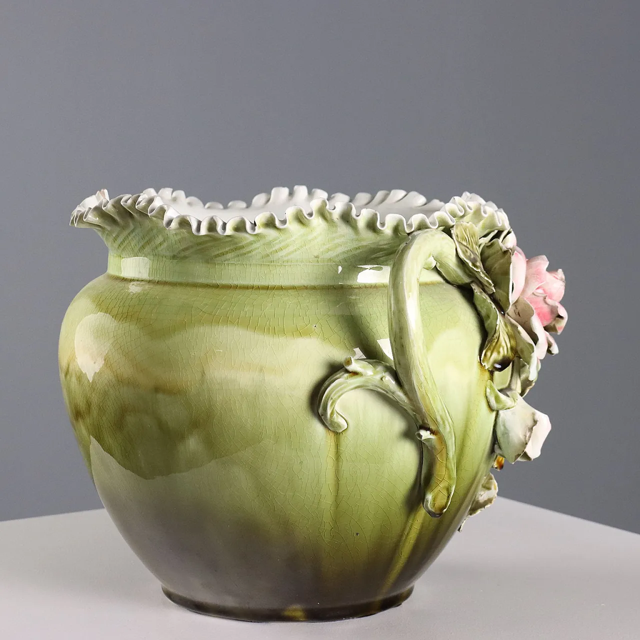 Cache pot in ceramica, '900 6