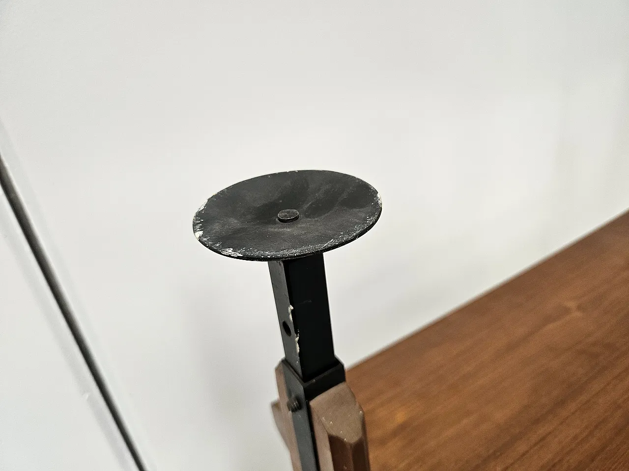 Libreria terra cielo in teak con mensole e scomparto, anni '60 22