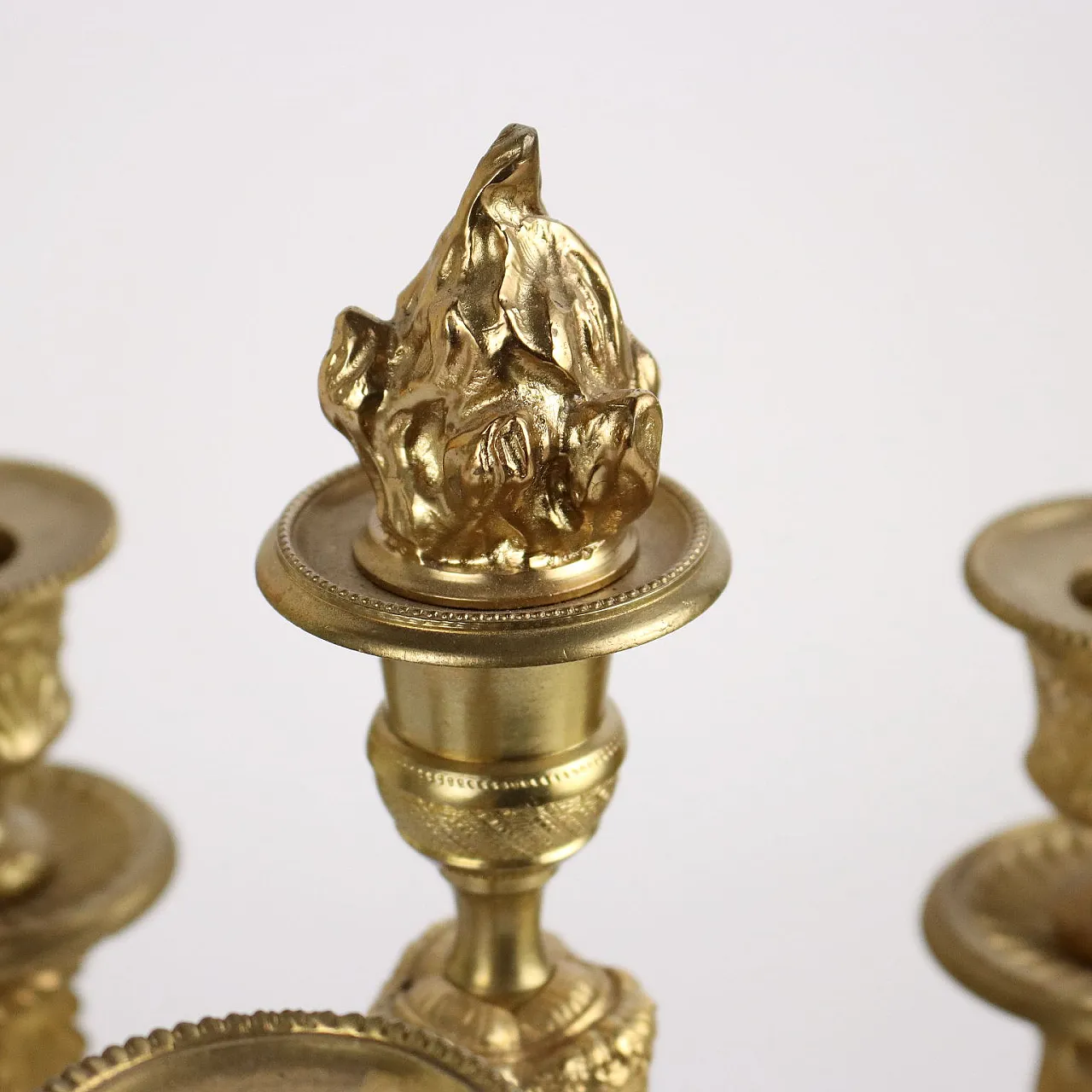 Coppia di candelabri i  bronzo di Albert Marionnet, metà '900 6