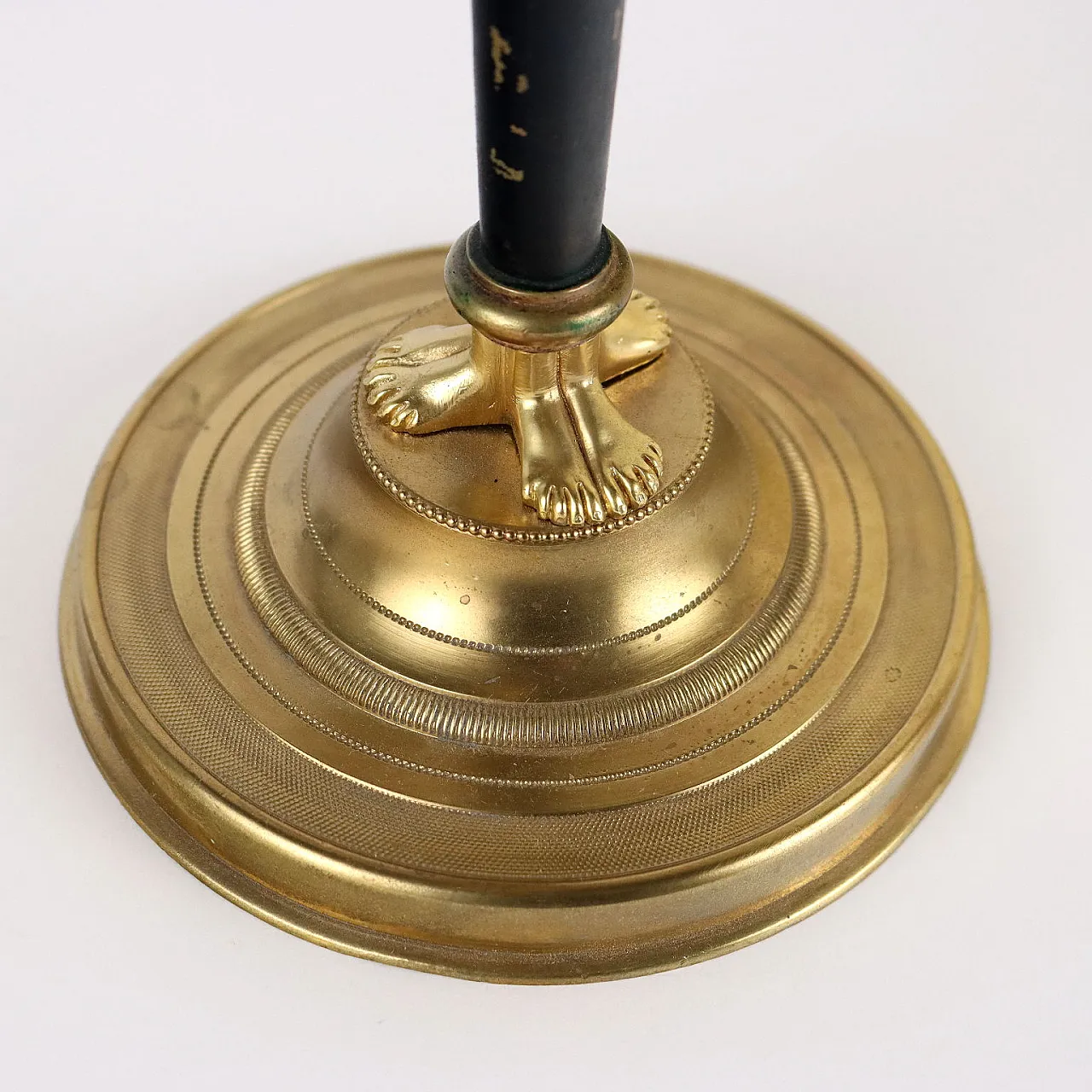 Coppia di candelabri i  bronzo di Albert Marionnet, metà '900 9