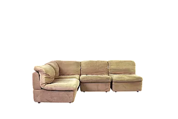 Mid-Century Modular Corner Sofa by Rolf Benz, 1970s