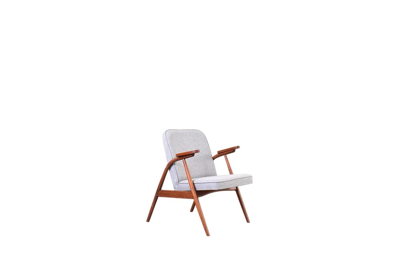 Mid-Century Polish Lounge Chair, 1960s 23