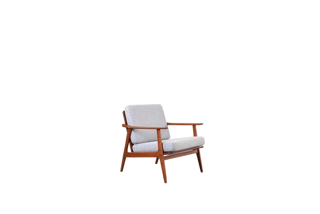 Mid-Century Danish Teak Lounge Chair, 1960s 12