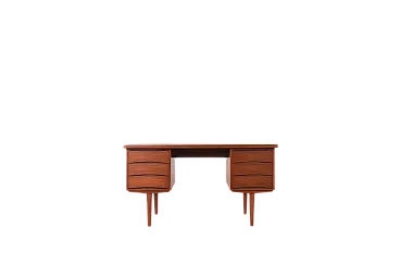 Mid-Century Teak Desk by Fredrik Kayser for Skeie Møbler, 1960s.